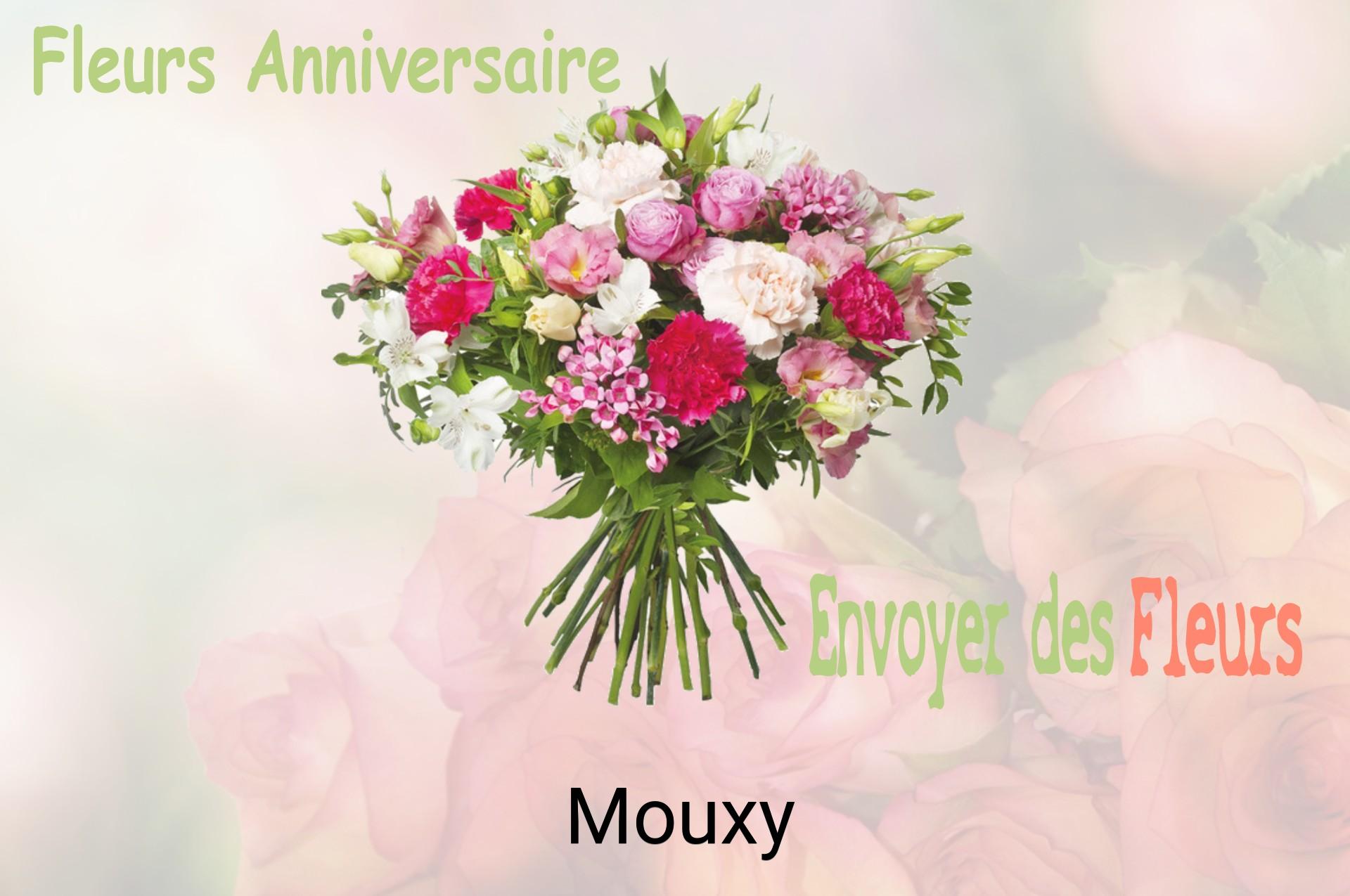 Bouquet de fleurs d’anniversaire livré à Mouxy